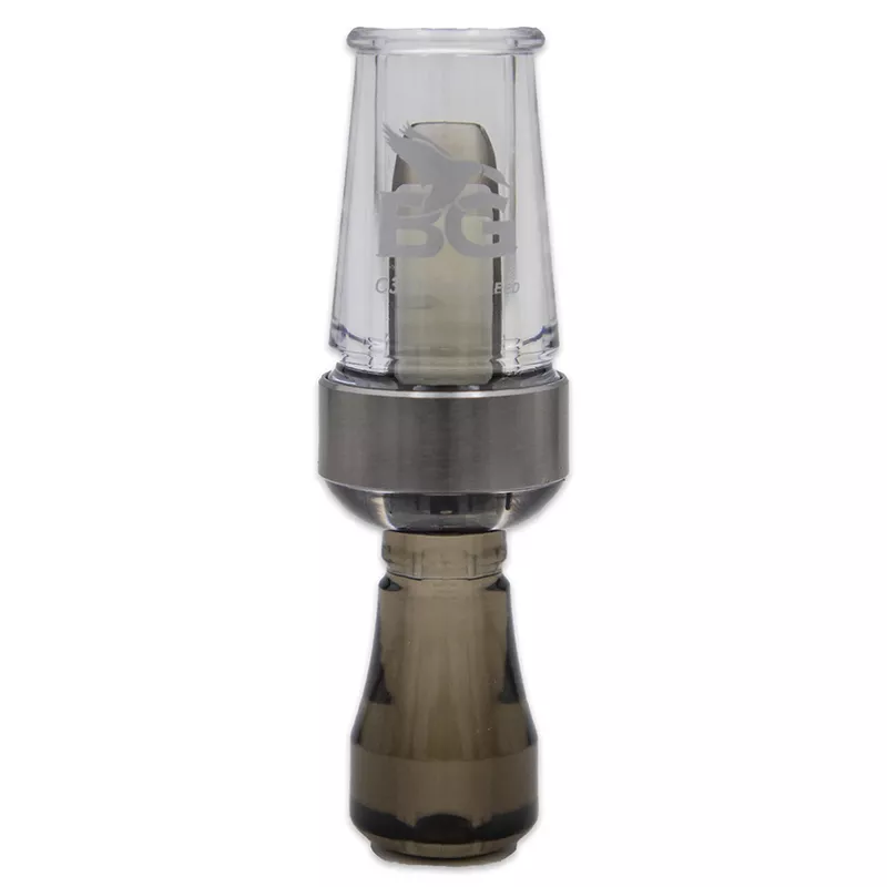 Buck Gardner Duck Call C3 Clear Smoke