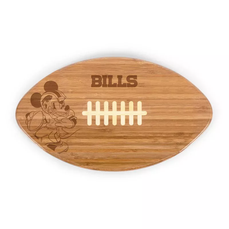 Buffalo Bills Mickey Mouse – Touchdown! Football Cutting Board & Serving Tray