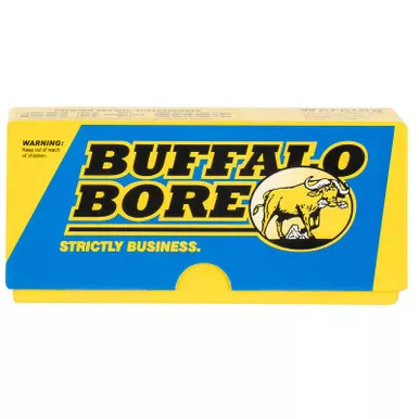 Buffalo Bore Ammunition 39C20 Premium Strictly Business 308Win 180gr Spitzer Supercharged 20 Per Box/12 Case