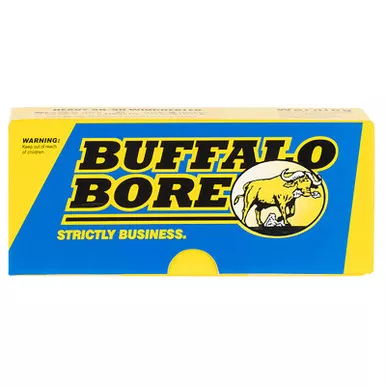 Buffalo Bore Ammunition 3F20 Standard Pressure Strictly Business 45Colt 200gr Jacket Hollow Point 20 Per Box/12 Case