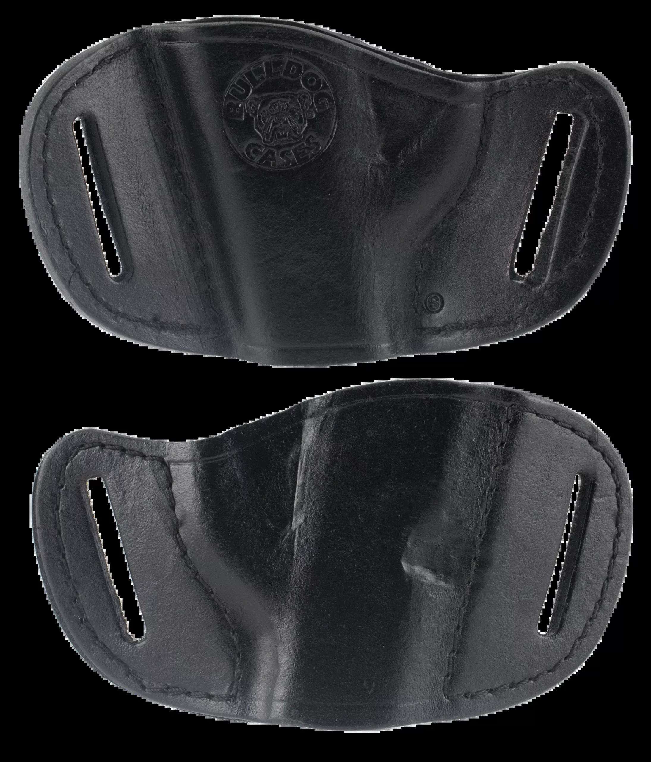Bulldog Belt Slide Holster Blk - Rh Small & Mini Autos