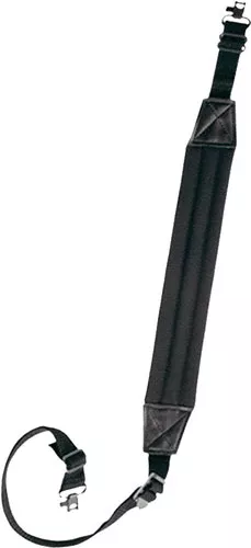 Bulldog Black Deluxe Padded 1″ – Rifle Sling W/ Swivels