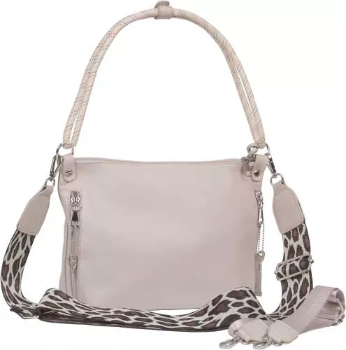Bulldog Concealed Carry Purse – Conv Hobo/crossbody White/zebr