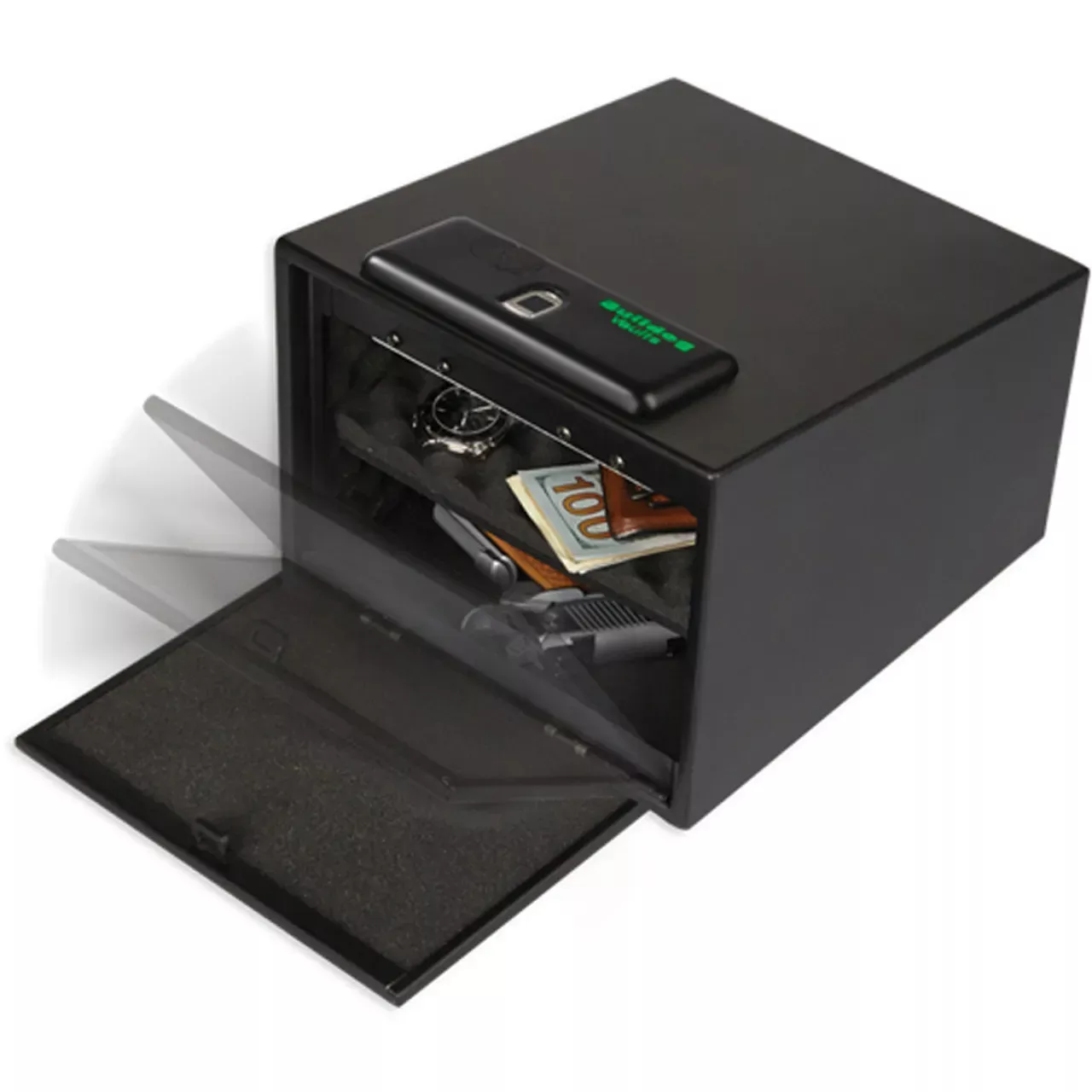 Bulldog Magnum Biometric Pistol Vault w/Shelf