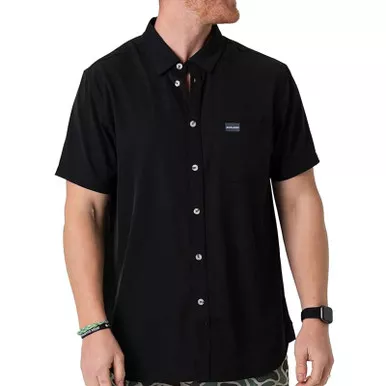 BURLEBO Performance Button Up Short Sleeve Shirt (PBU)