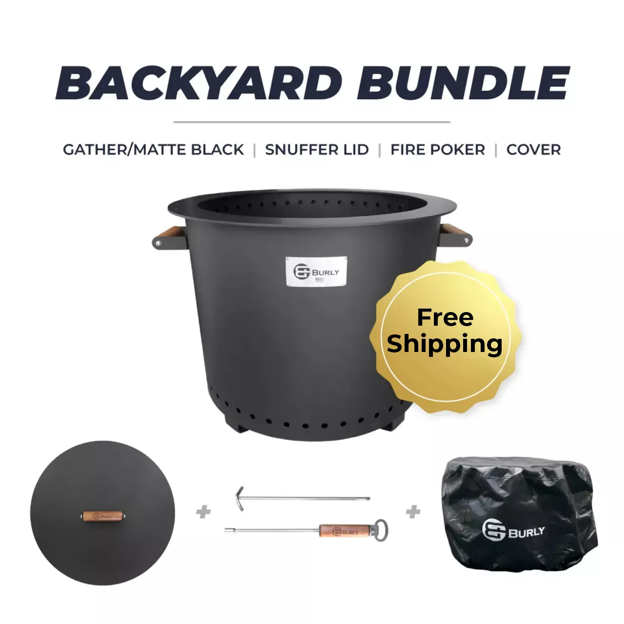 Burly Backyard Bundle – Gather Matte Black
