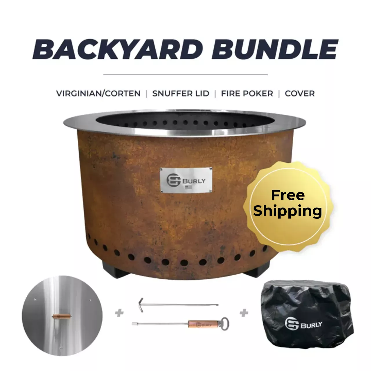 Burly Backyard Bundle - Virginian Corten