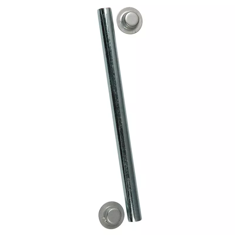 C.E. Smith Package Roller Shaft 1/2 x 12-3/4 w/Cap Nuts – Zinc