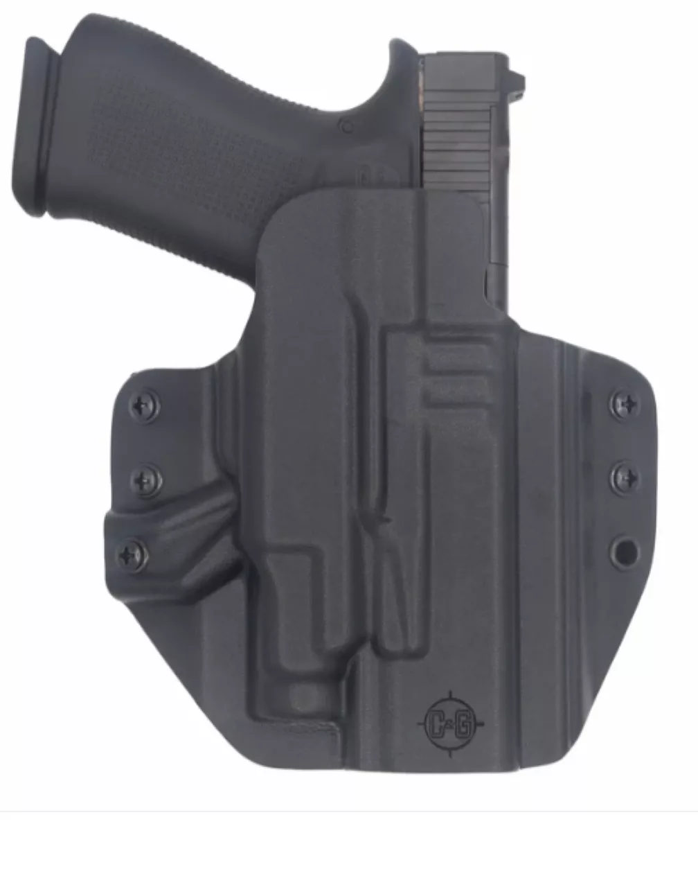 C&G HOLSTER OWB Holster Glock 48/48MOS TLR-7/X/SUB RH Black 5530100
