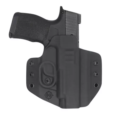 C&G Holsters 0250100 Covert OWB Black Kydex Belt Loop Fits Sig P365 XL Right Hand
