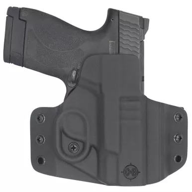 C&G Holsters 0524100 Covert OWB Black Kydex Belt Loop Fits M&P Shield 9/40 3.1"