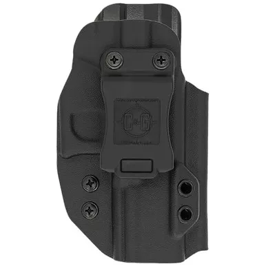 C&G Holsters 0526100 Covert IWB Black Kydex Belt Clip Fits S&W Shield 9/40