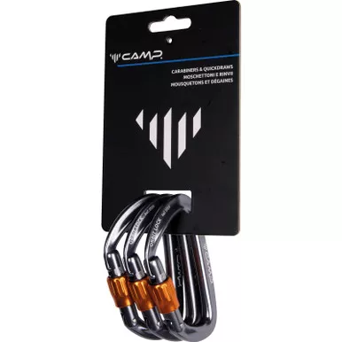 C.A.M.P. 3 Pack Orbit Lock Carabiner (29300)
