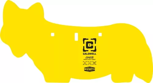 Caldwell Ar500 Coyote Target - 3/8"Ar500 Steel Yellow
