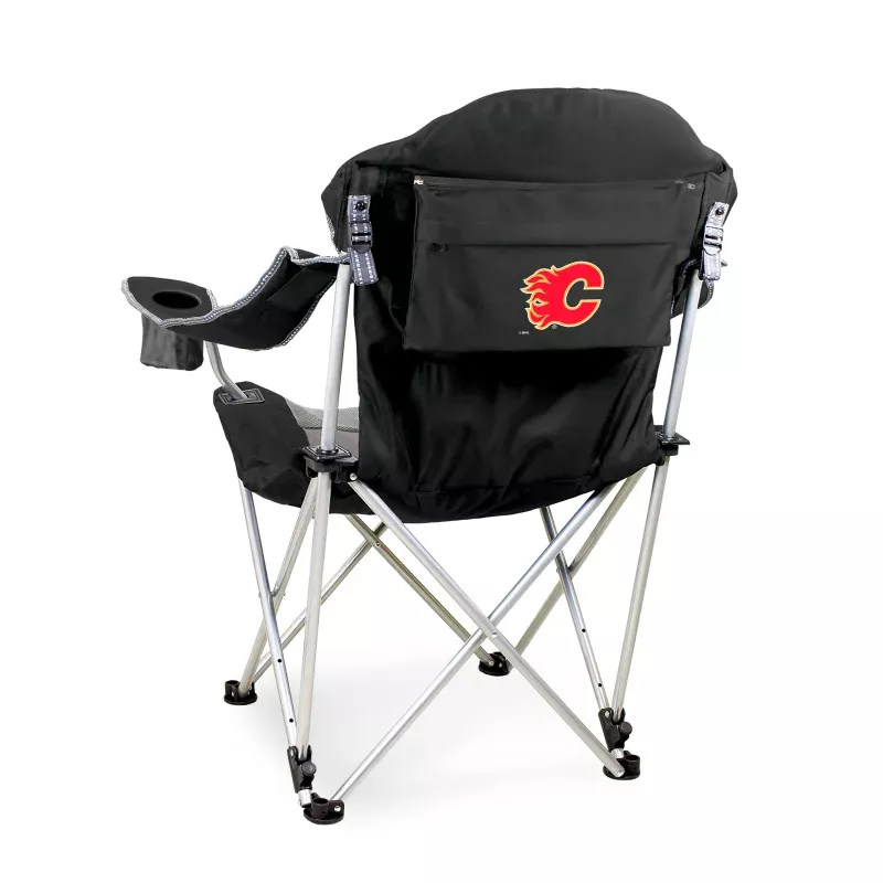 Calgary Flames – Reclining Camp Chair