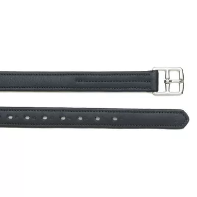 CAMELOT 7/8x60 Covered Black Stirrup Leathers (470285BLK-7860)