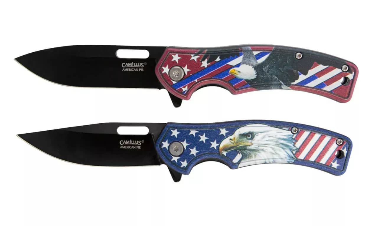 Camillus American Pie Folding Knife 2 Pack