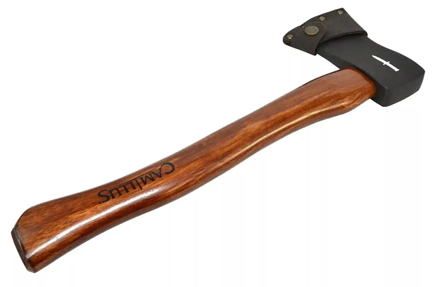 Camillus Plain Carbon Hatchet Steel Blade, Hickory Handle, 16" OAL 19345