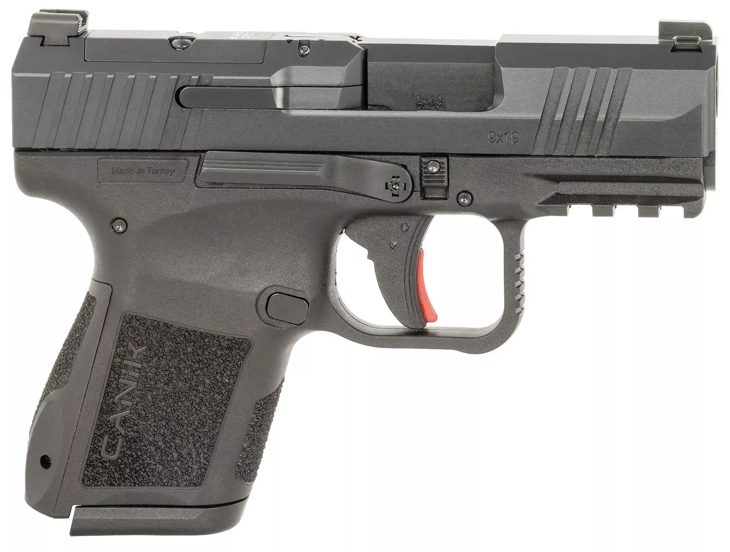 Canik Mete MC9 *CA Compliant 9mm Luger Pistol 3.18″ Black HG7651CAN