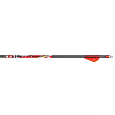Carbon Express 51147 D-Stroyer MX Hunter Arrows 400 2 Inches, Vanes, Black, 6 Pack