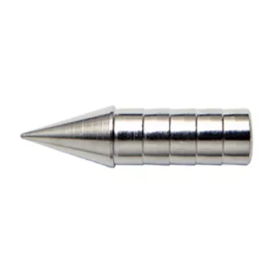 Carbon Express 55946 Pin Points Tank 27 120 Grain, #2, Silver, 12 Pack