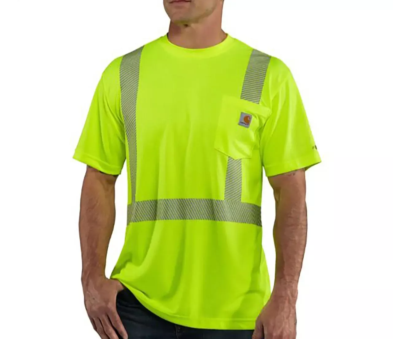 Carhartt Men's Force Class 2 High-Visibility S/S T-Shirt