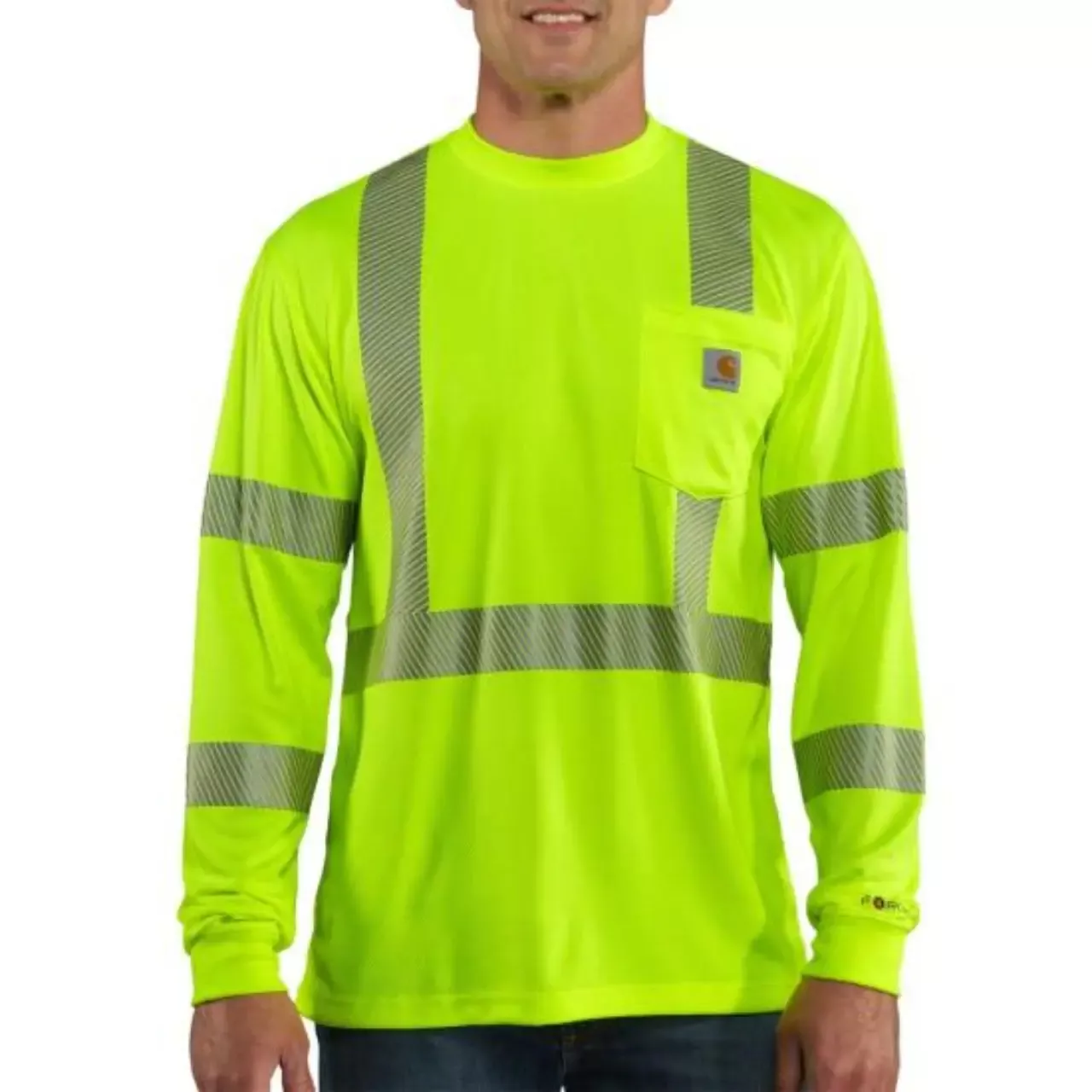 Carhartt Men's Force Class 3 High-Visibility L/S T-Shirt
