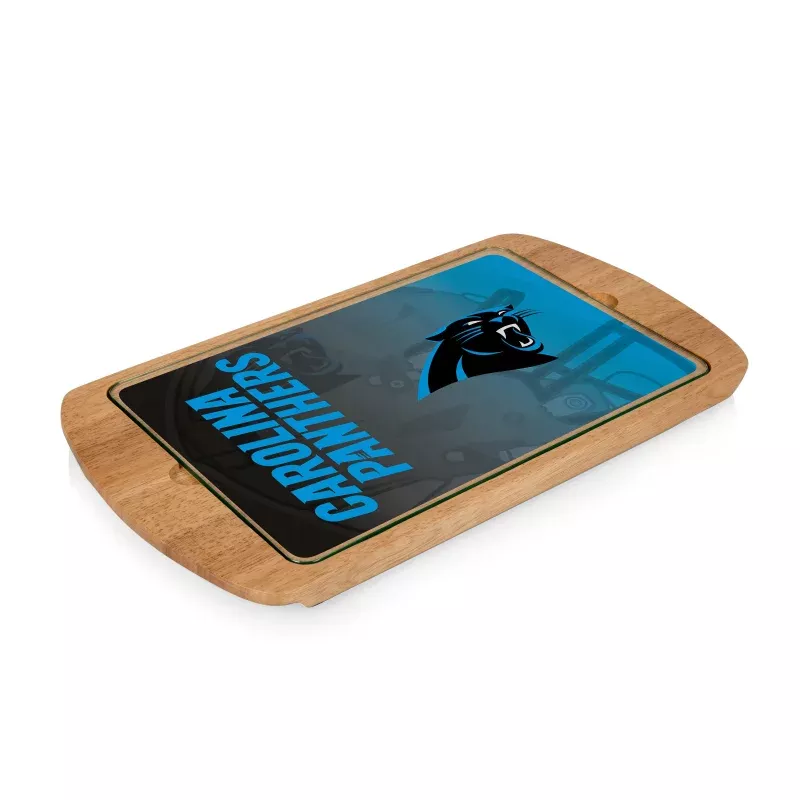 Carolina Panthers – Billboard Glass Top Serving Tray