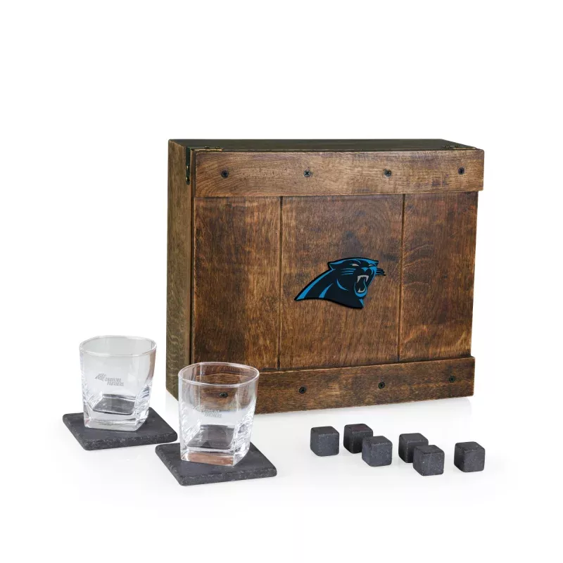 Carolina Panthers – Whiskey Box Gift Set