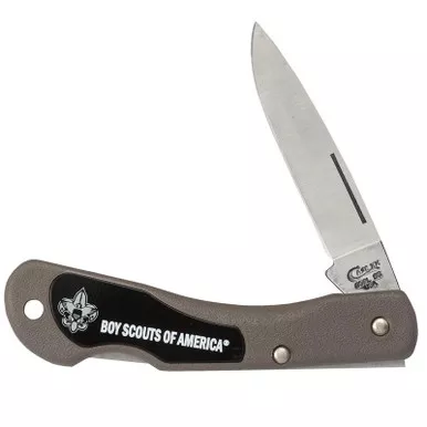 Case 8033 Boy Scouts of America 2.5" Lockback Blade Mini Blackhorn Folding Knife