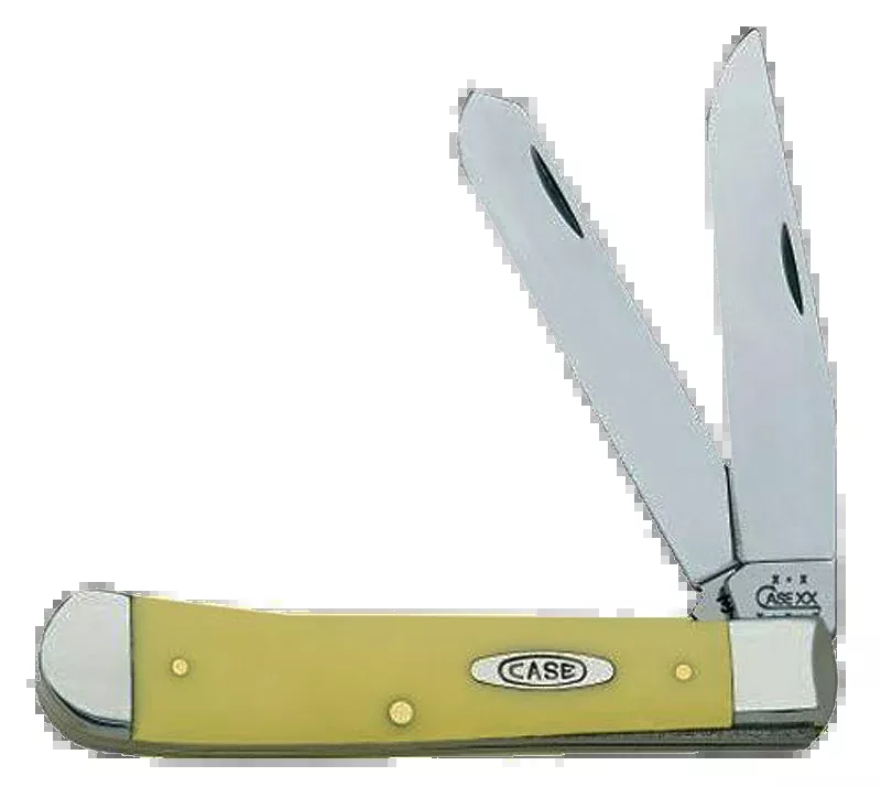 Case Trapper, Case 00161 Yellow Synthetic Trapper