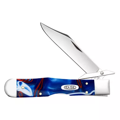 Case XX Cheetah Cub Patriotic Kirinite 11230 Stainless Pocket Knife