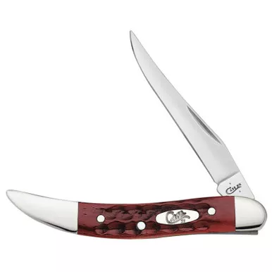 Case XX Jigged Old Red Bone Pocket Worn Toothpick Stainless Pocket Knife