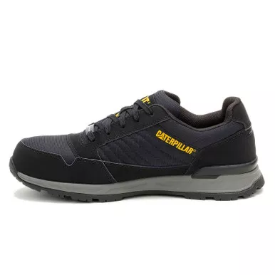 CAT Men's Venward Composite Toe Static Dissipative Black Work Shoes (P91787)