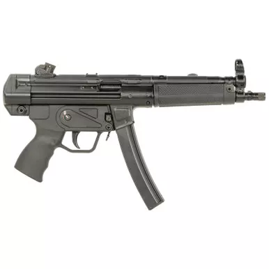 Century Arms HG6034ALN AP5 CORE 9mm Luger 30+1 8.90" Threaded Barrel, Black, Stamped Metal Rec, Fixed Front/Drum Rear Sights, Includes Sling (1 Mag)