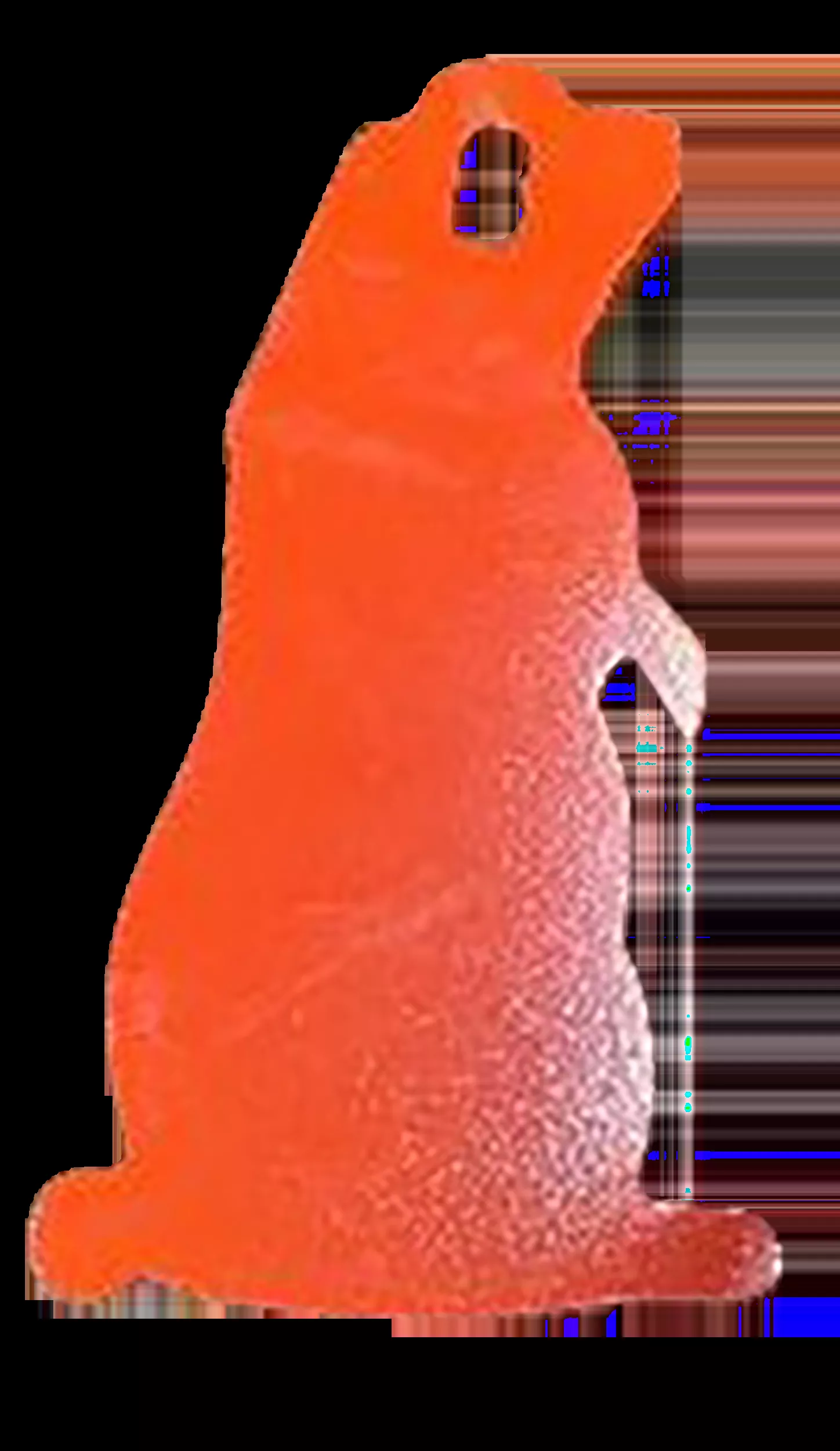 Champion Targets Impact Steel Prairie Dog Target Rimfire Orange