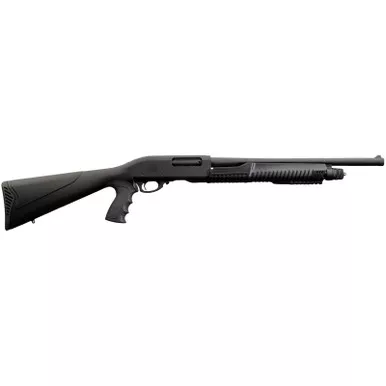 Chiappa Firearms 930294 301 Full Size Frame 12 Gauge Pump 3" 4+1 18.50" Black Steel Barrel, Black Aluminum Receiver, Black Fixed Synthetic Stock, Black Polymer Grip