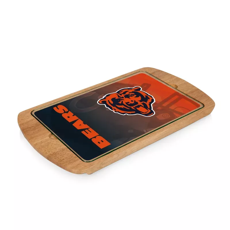 Chicago Bears – Billboard Glass Top Serving Tray