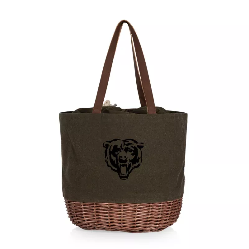 Chicago Bears – Coronado Canvas and Willow Basket Tote