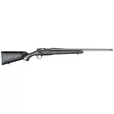 Christensen Arms 8010200200 Mesa Long Range 308 Win 4+1 24" Threaded Barrel, Tungsten Gray Cerakote, Black with Gray Webbing Stock