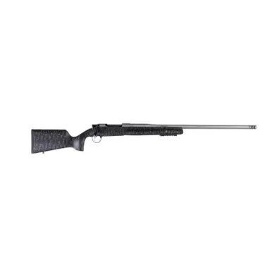 Christensen Arms 8010201100 Mesa Long Range 6.5 PRC 4+1 26" Threaded Barrel, Tungsten Gray Cerakote, Black with Gray Webbing Stock