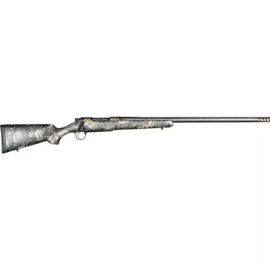 Christensen Arms 8010619600 Ridgeline FFT 270 Win 4+1 20" Carbon Fiber/Threaded Barrel, Burnt Bronze Cerakote, Green with Black/Tan Accents Stock