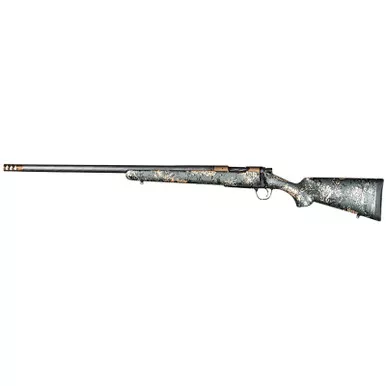 Christensen Arms 8010621200 Ridgeline FFT 308 Win 4+1 20" Carbon Fiber/Threaded Barrel, Burnt Bronze Cerakote, Green with Black/Tan Accents Stock, Left Hand