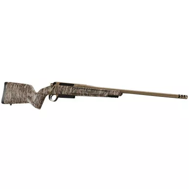 Christensen Arms 8011501500 Evoke Full Size 270 Win 4+1 22" Flat Dark Earth Cerakote #4 Contour Threaded Barrel, Mossy Oak Bottomland Fixed Hybrid Hunter w/Picatinny Rail Synthetic Stock