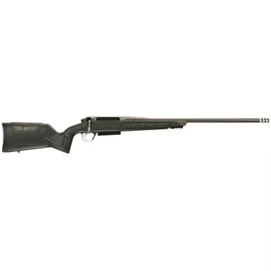 Christensen Arms 8011503600 Evoke 7mm BC 3+1 16.25" Bronze Cerakote Threaded Barrel, Bronze Cerakote Steel Drilled & Tapped Receiver, Picatinny Rail Forend, Gray w/Bronze Logo Polymer Stock