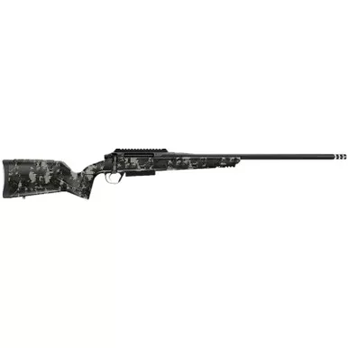 Christensen Arms 8011503701 Evoke Hunter 7mm BC 3+1 20" Black Cerakote Button Rifled/Threaded Barrel, Black Cerakote Picatinny Rail Steel Receiver, Adjustable Multi-Tone Green Polymer Stock