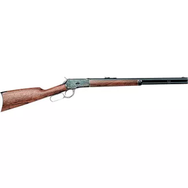 Cimarron AS621 1892 Short Full Size 38 Special/357 Mag 10+1 20" Blued Octagon Barrel, Color Case Hardened Stainless Steel Receiver, Walnut Fixed Straight Stock, Right Hand