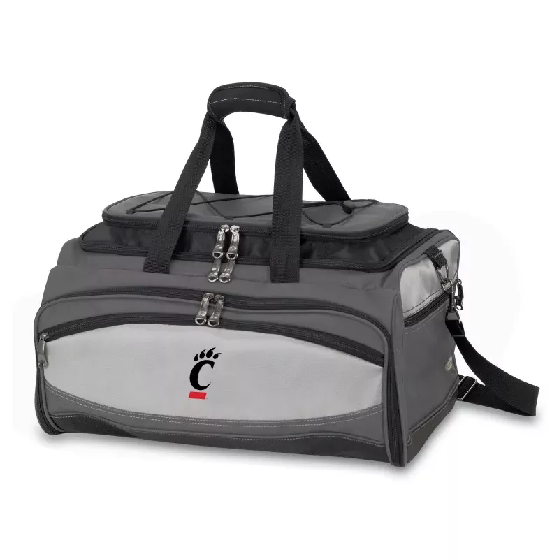 Cincinnati Bearcats – Buccaneer Portable Charcoal Grill & Cooler Tote
