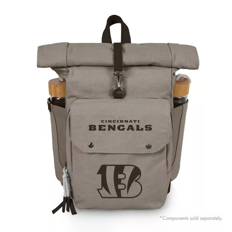 Cincinnati Bengals – Carmel Roll Top Picnic Backpack Cooler