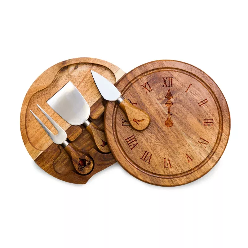 Cinderella – Acacia Brie Cheese Cutting Board & Tools Set